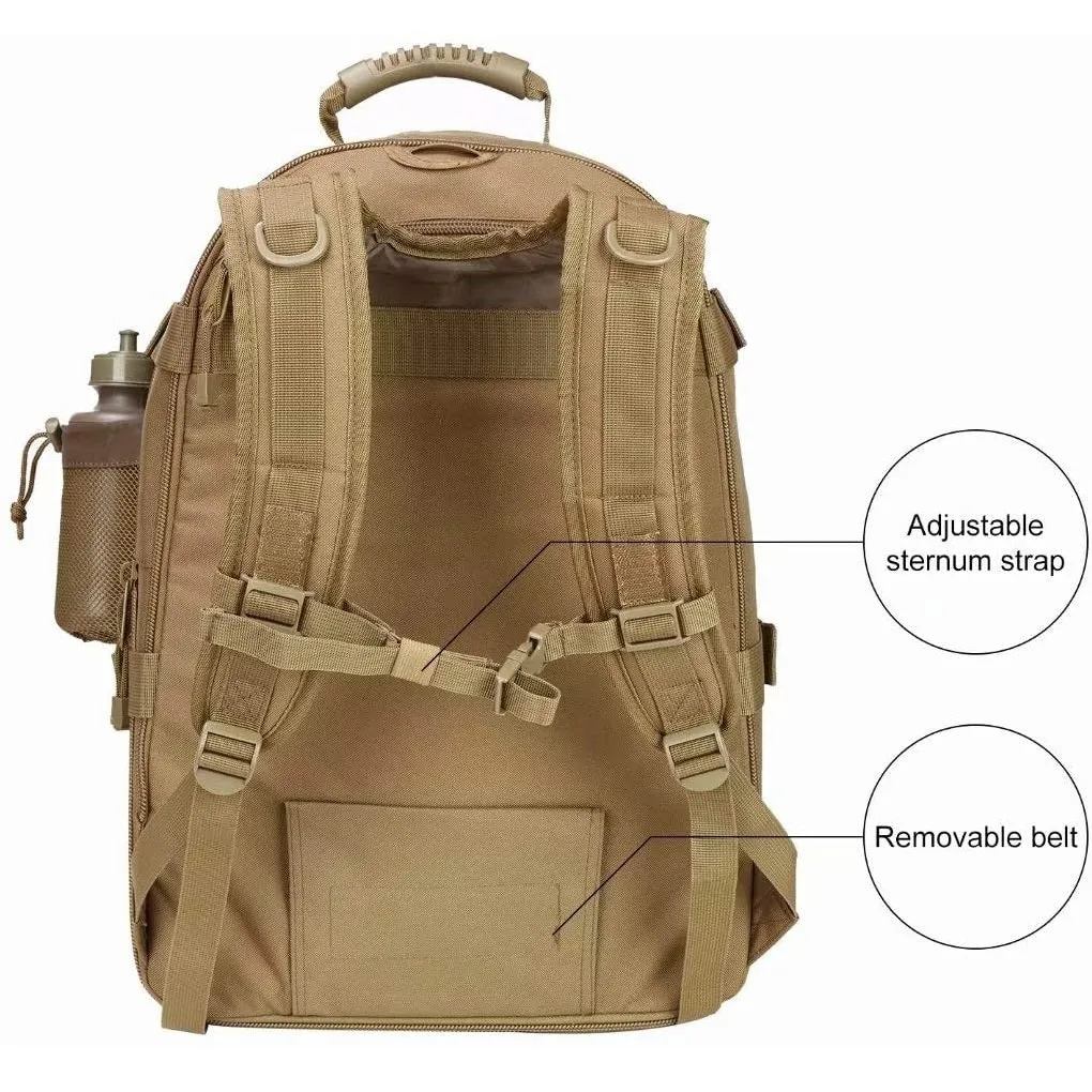 PANS Backpack for Men Large Military Backpack | Tan