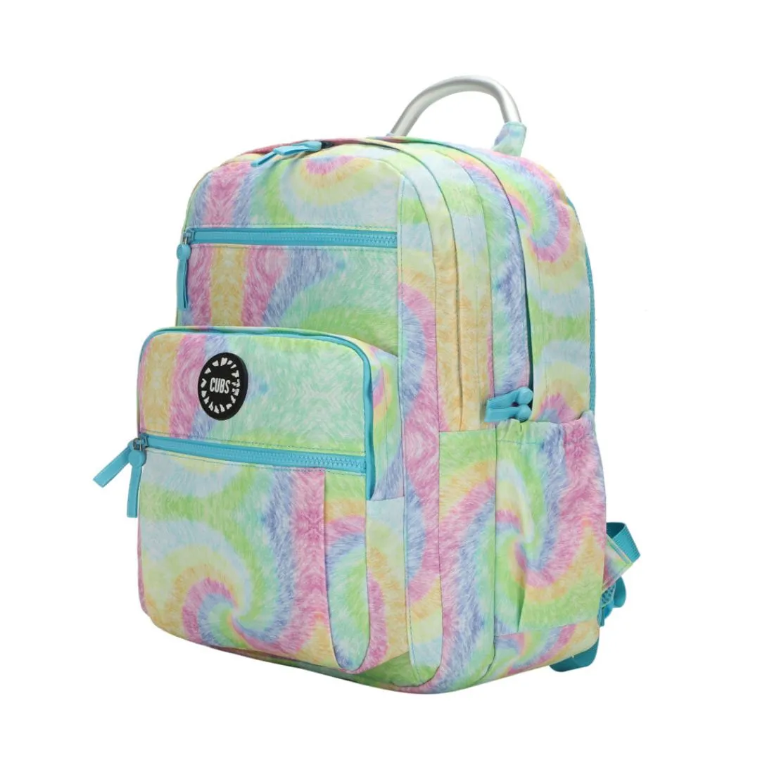 Pastel Rainbow Swirl Backpack