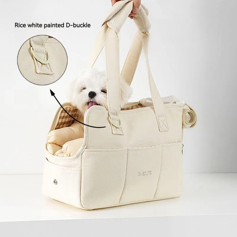 Pet Carrier Bag With Safety Lock