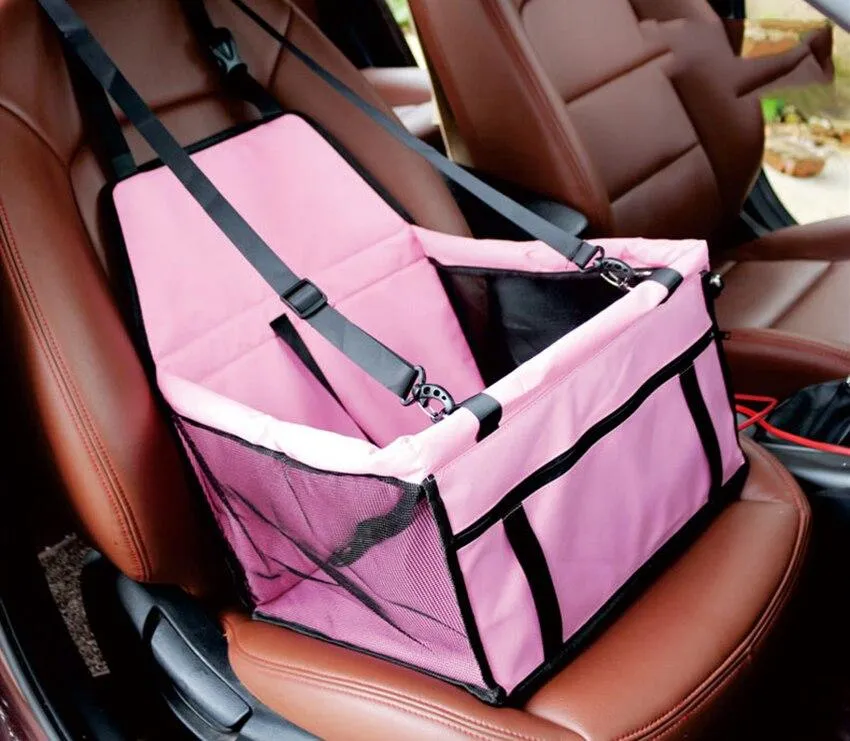 Pet Carrier Dog Car Seat Cover Carrying for Dogs Cats Mat Blanket Rear