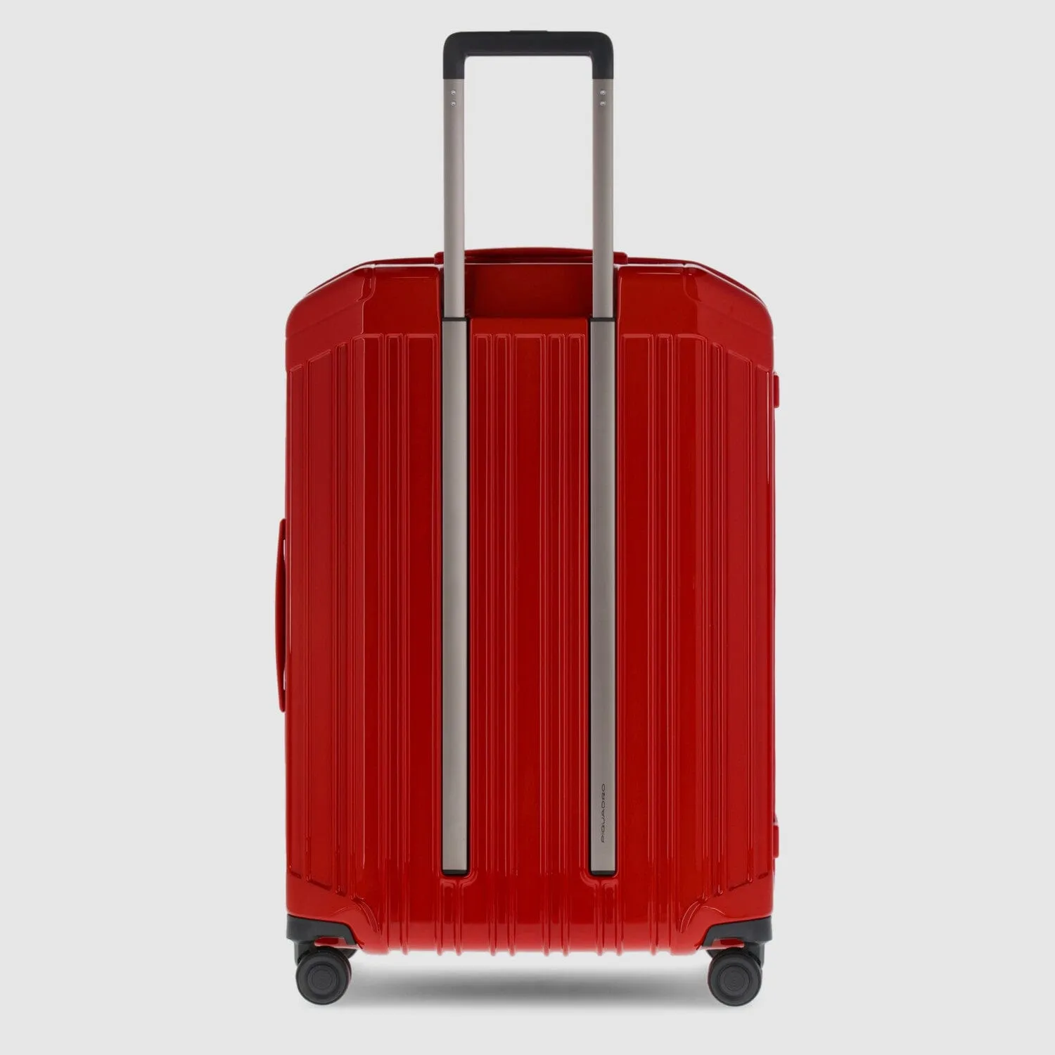 Piquadro Pq-Light 69Cm Hardcase 4 Double Wheel Medium Check-In Trolley Red - Bv4427Pql/R