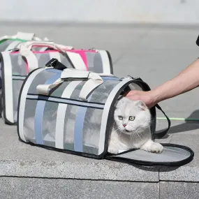 Portable Breathable Pet Carrier Bag for Small to Medium Dogs and Cats