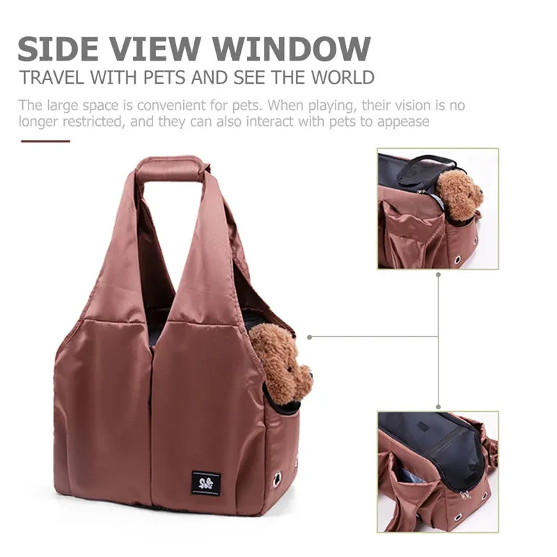 Portable Breathable Pet Shoulder Bag