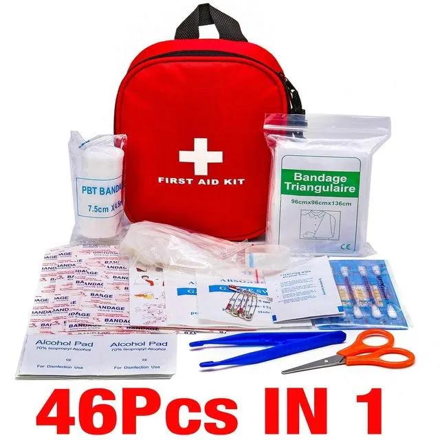 Premium Portable First Aid Medical Kit