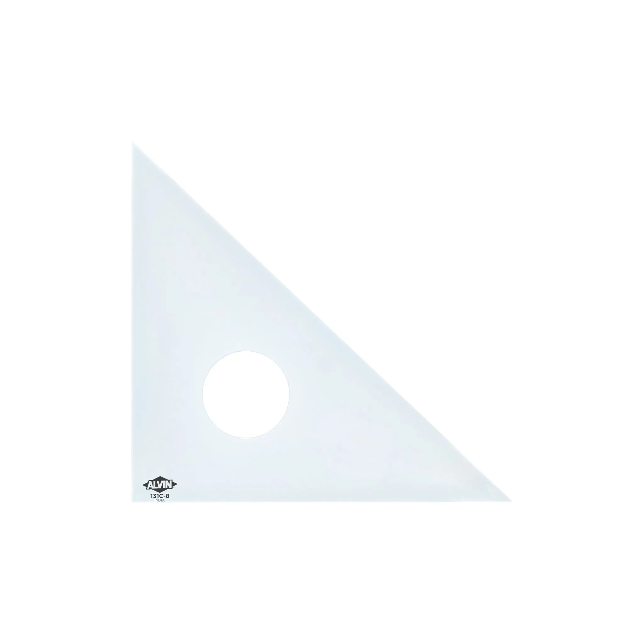 Professional Drafting Triangle (Clear) 30/60 45/90