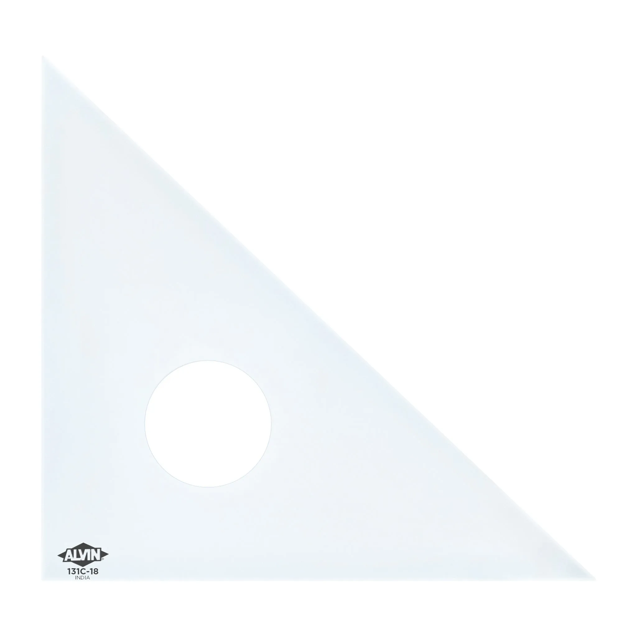 Professional Drafting Triangle (Clear) 30/60 45/90