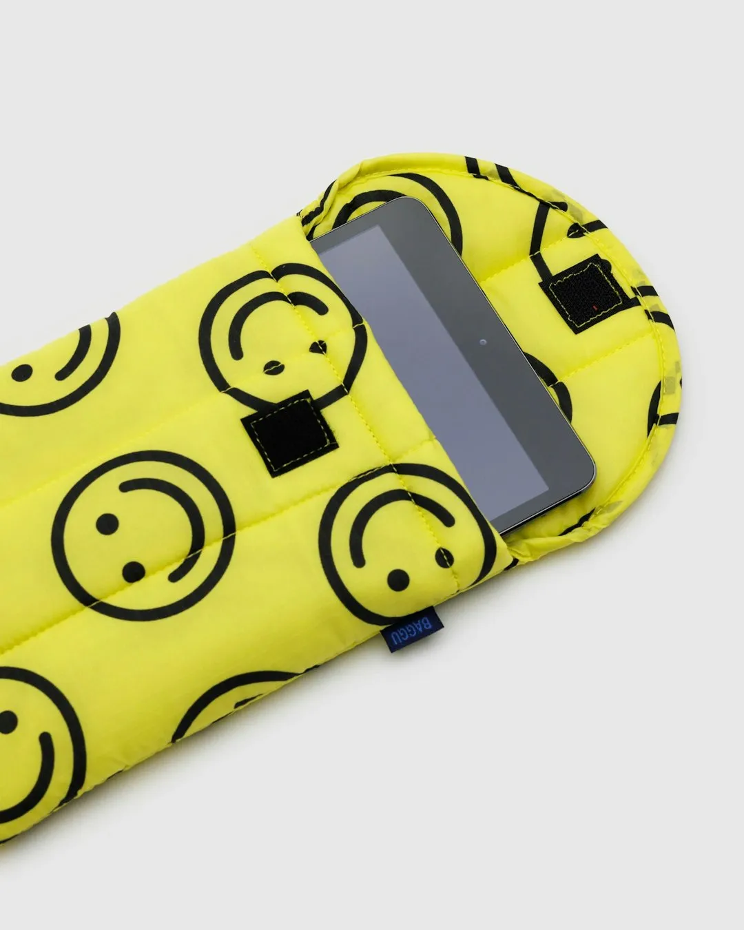 Puffy Tablet Sleeve 8" - Yellow Happy