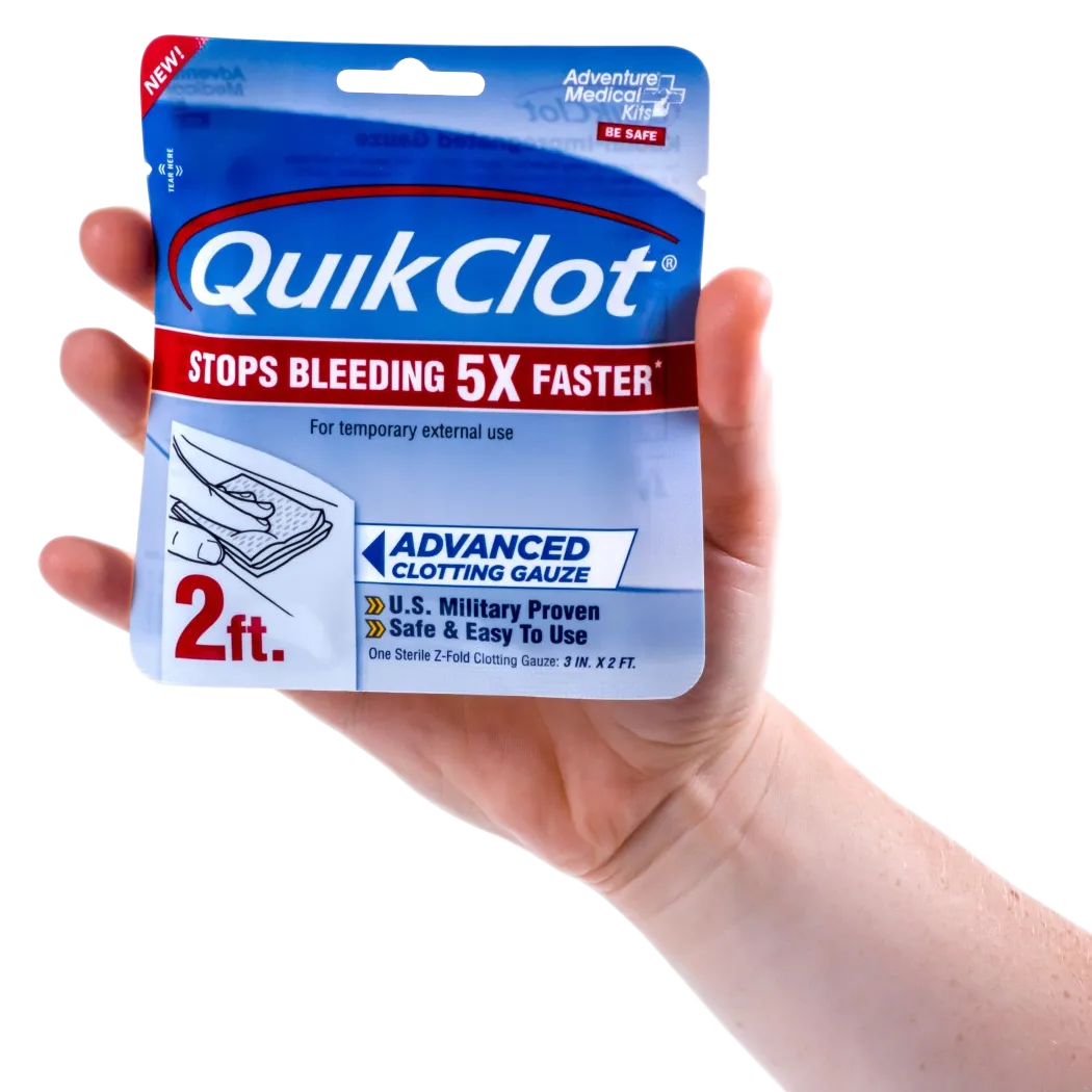 QuikClot Gauze 3" x 2'