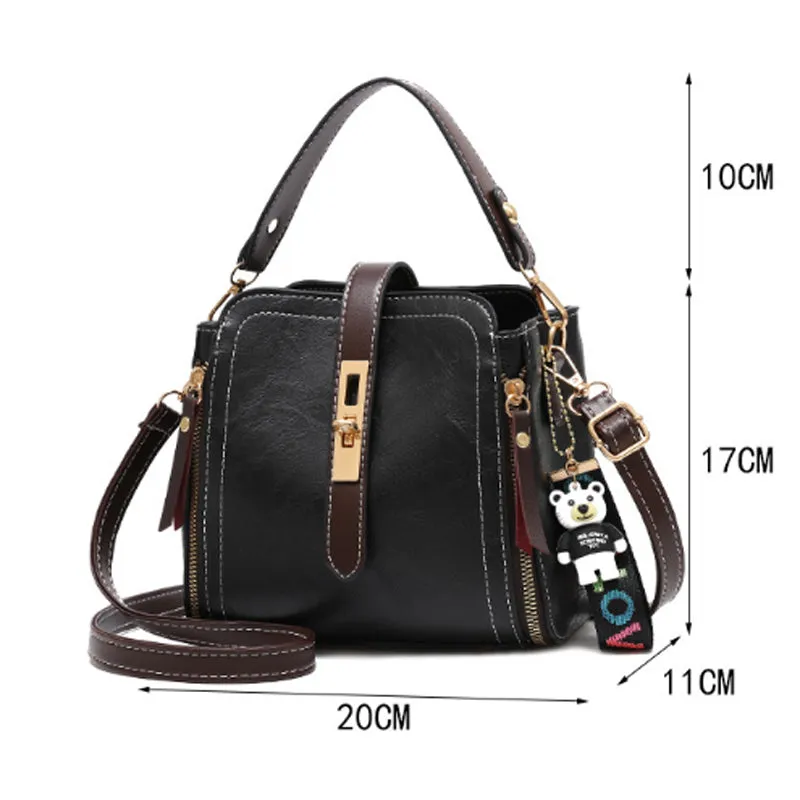 "Vintage FlapSatchel" Women's Cross body Messenger bag