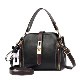 "Vintage FlapSatchel" Women's Cross body Messenger bag