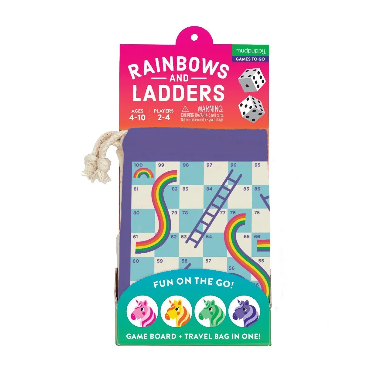 Rainbows and Ladders! Travel Game