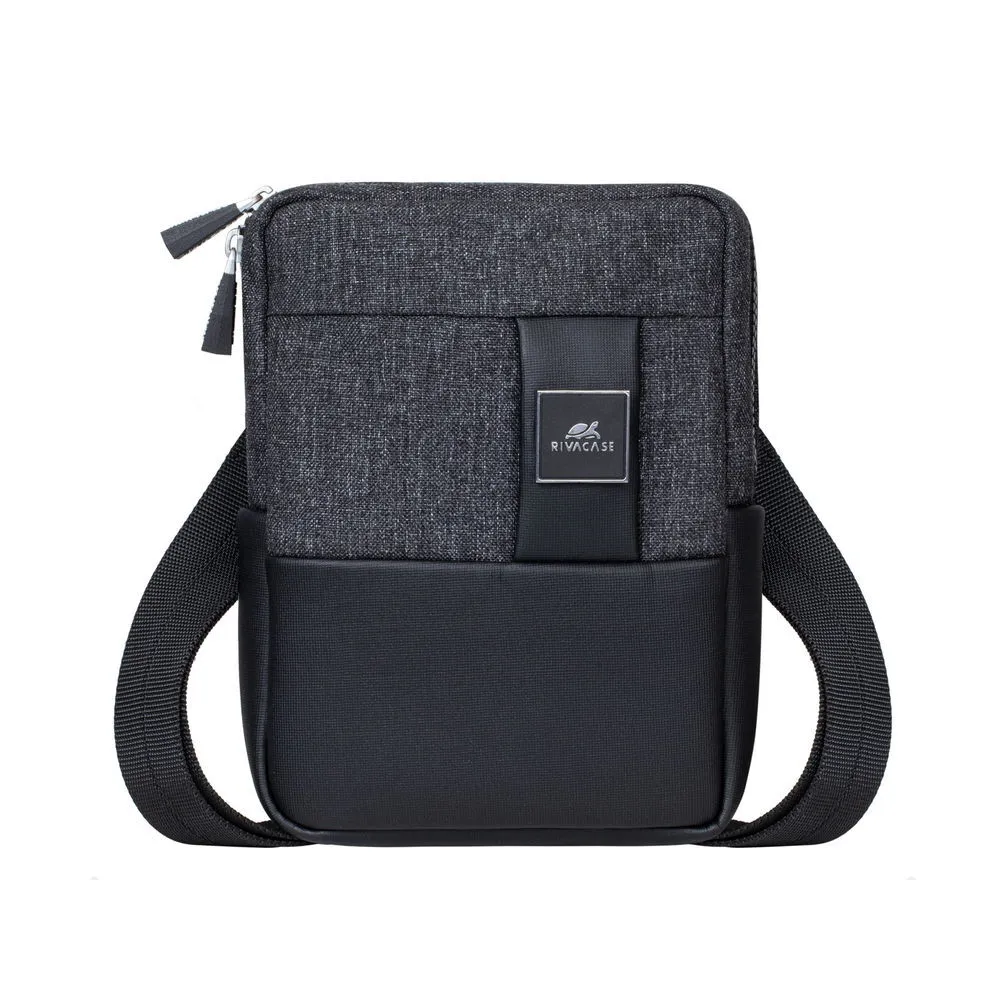 Rivacase 8810 Lantau 8" Cross Body Bag (Black)