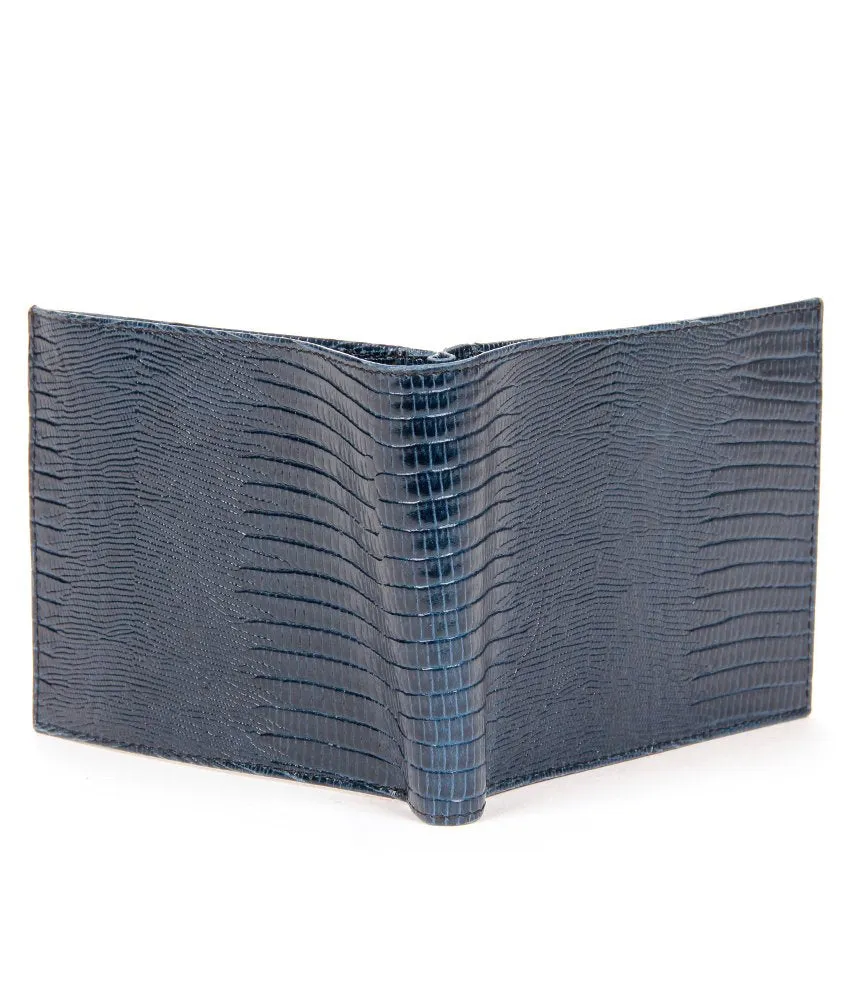 RL Leon Navy Blue Money Clip Wallet