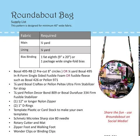 Roundabout Bag