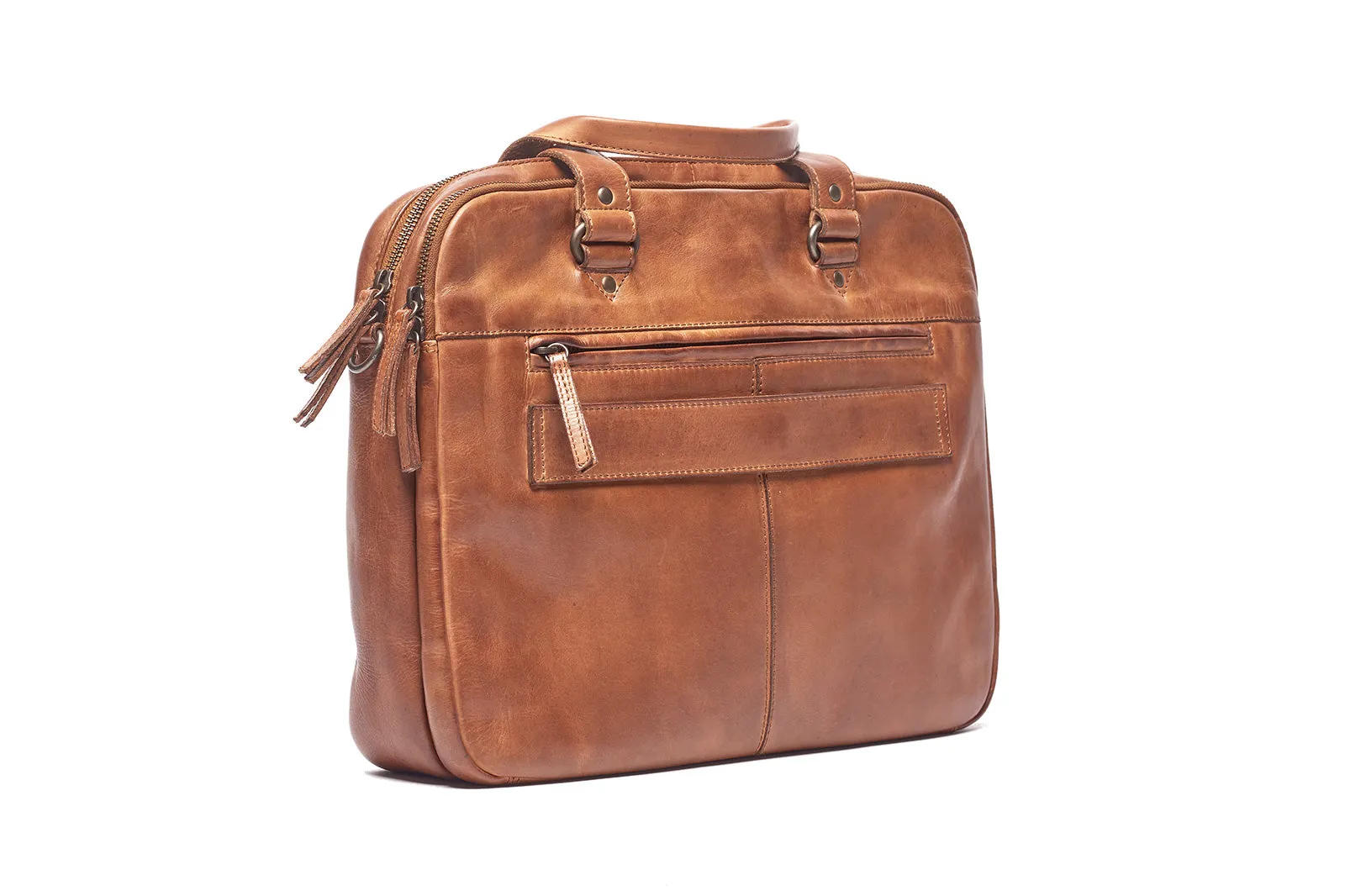 Rugged Hide - Oliver Brief Business leather bag