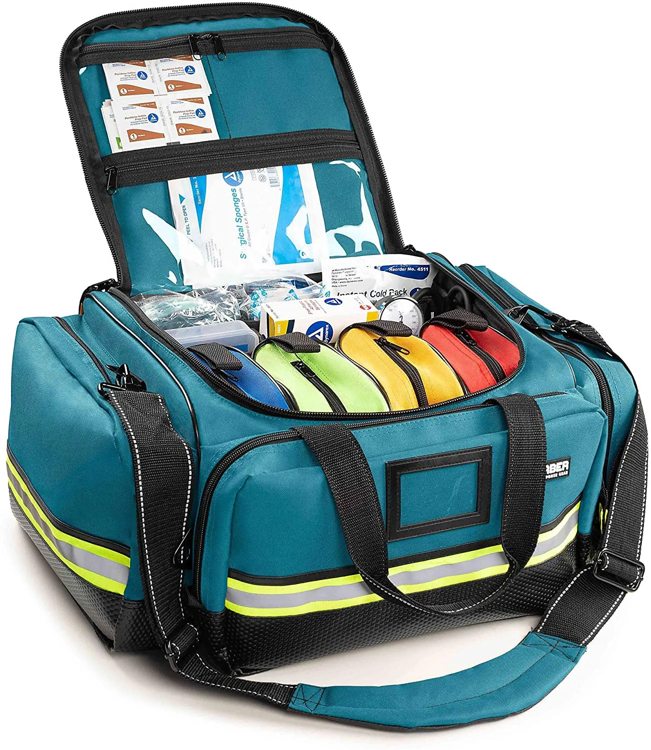 Scherber Premium First Responder Trauma Kit W/Bleeding Control - Fully Stocked