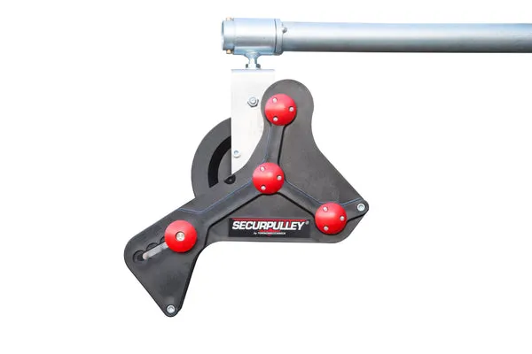 Securpulley Gin Wheel with Straight Arm Fixing Bracket and Kit Bag