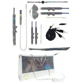 Shots Ouch! Paris Bondage Collection Kit With Bag - Black