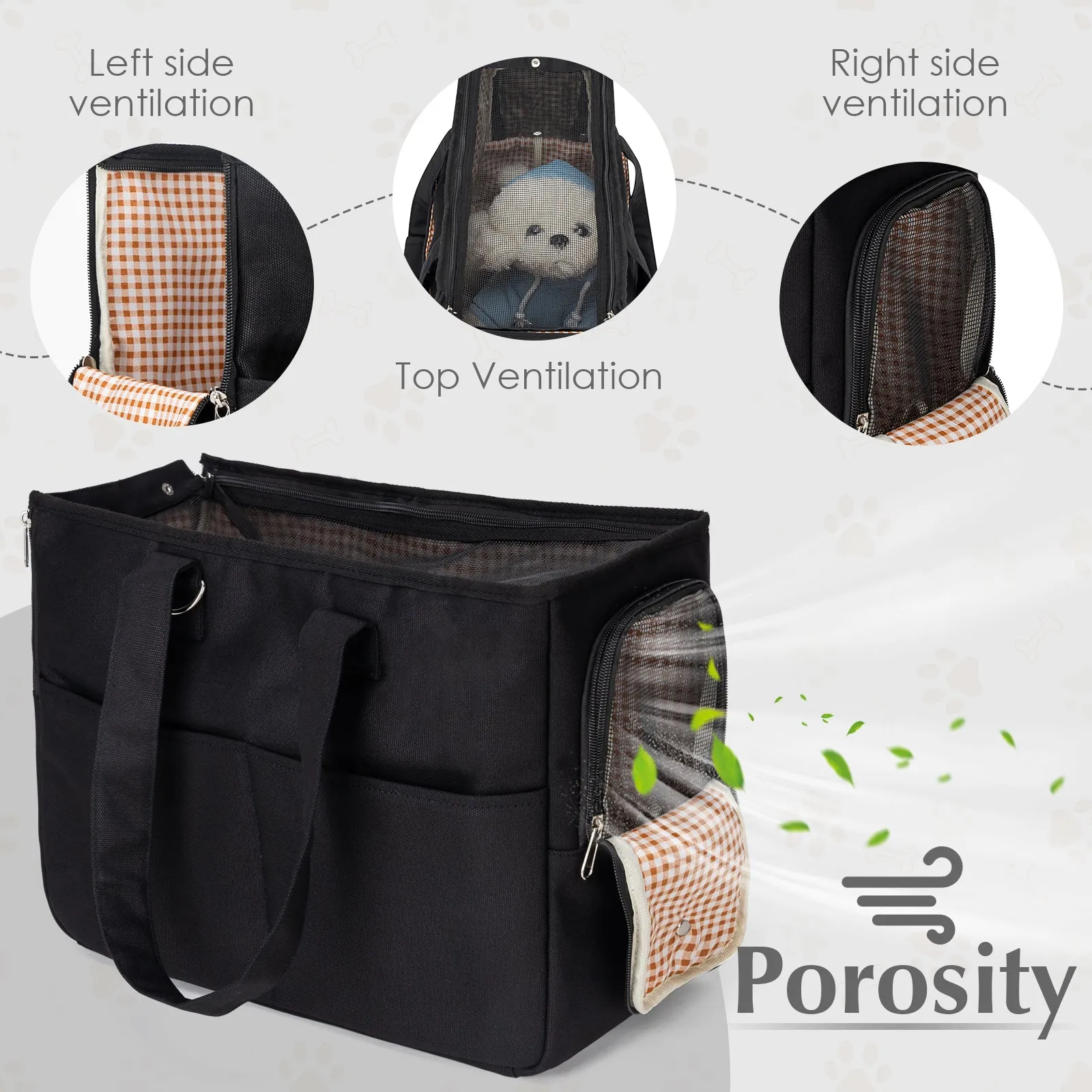 Small Dog Carriers Tote bag Dogs Portable Pet Carrier bag