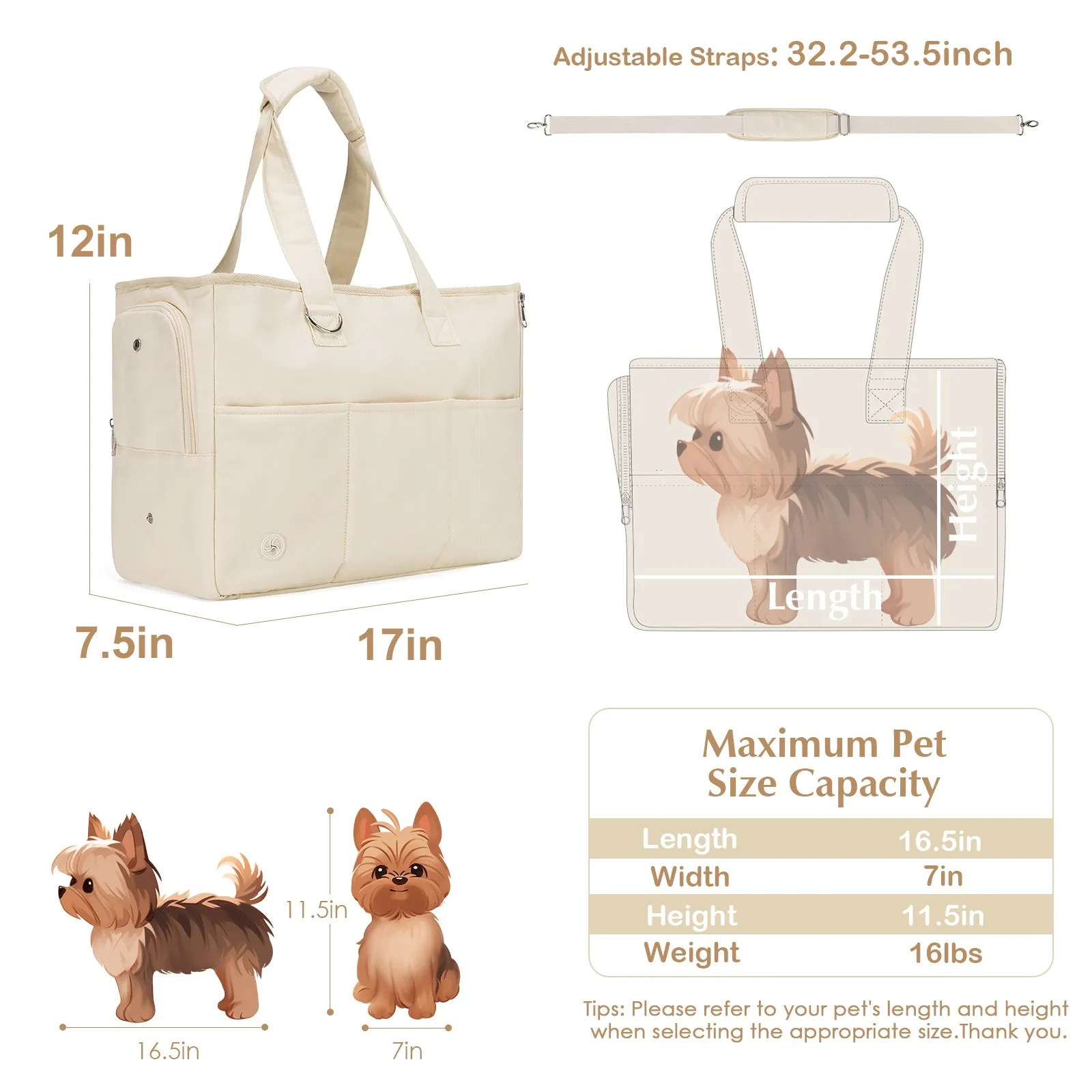 Small Dog Carriers Tote bag Dogs Portable Pet Carrier bag