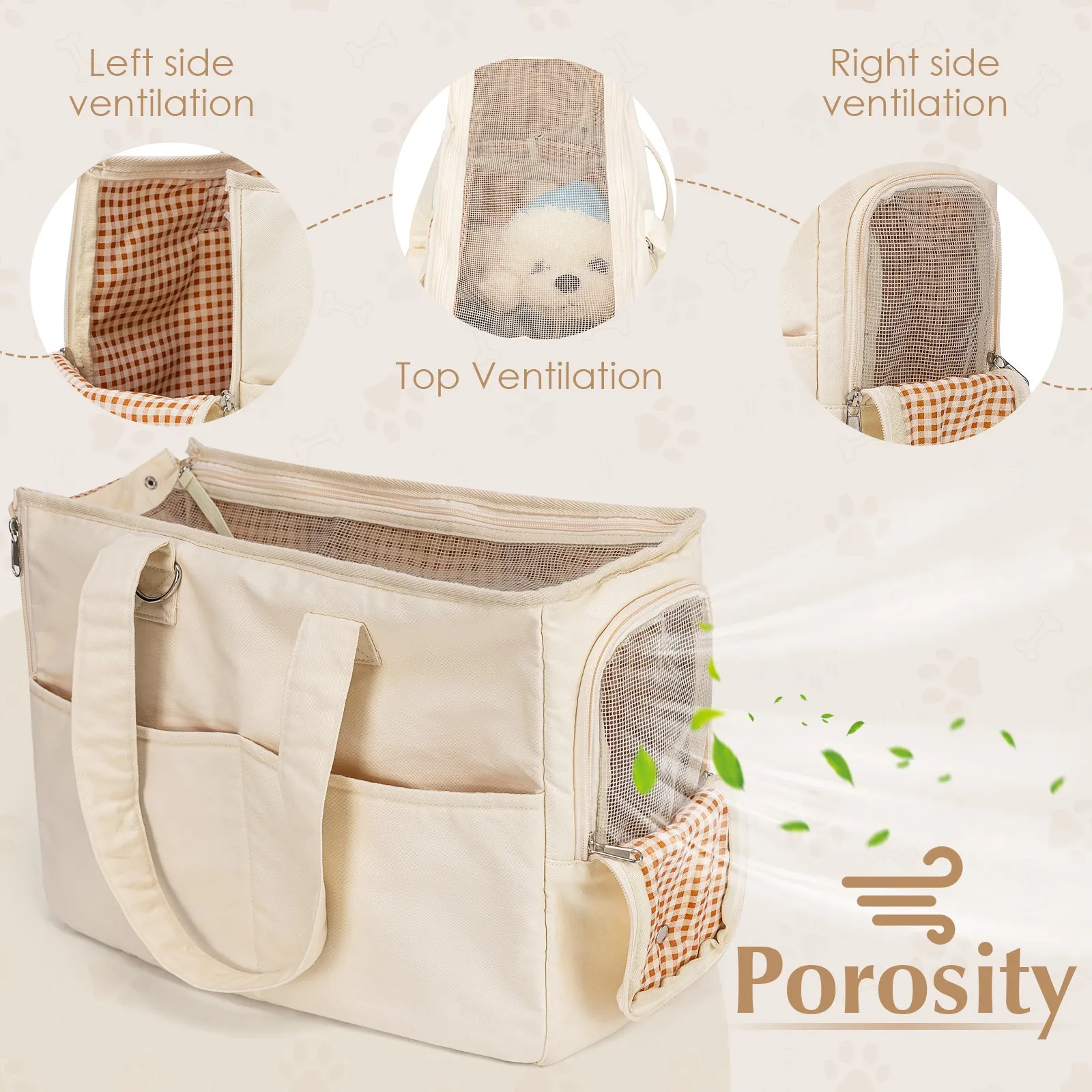 Small Dog Carriers Tote bag Dogs Portable Pet Carrier bag