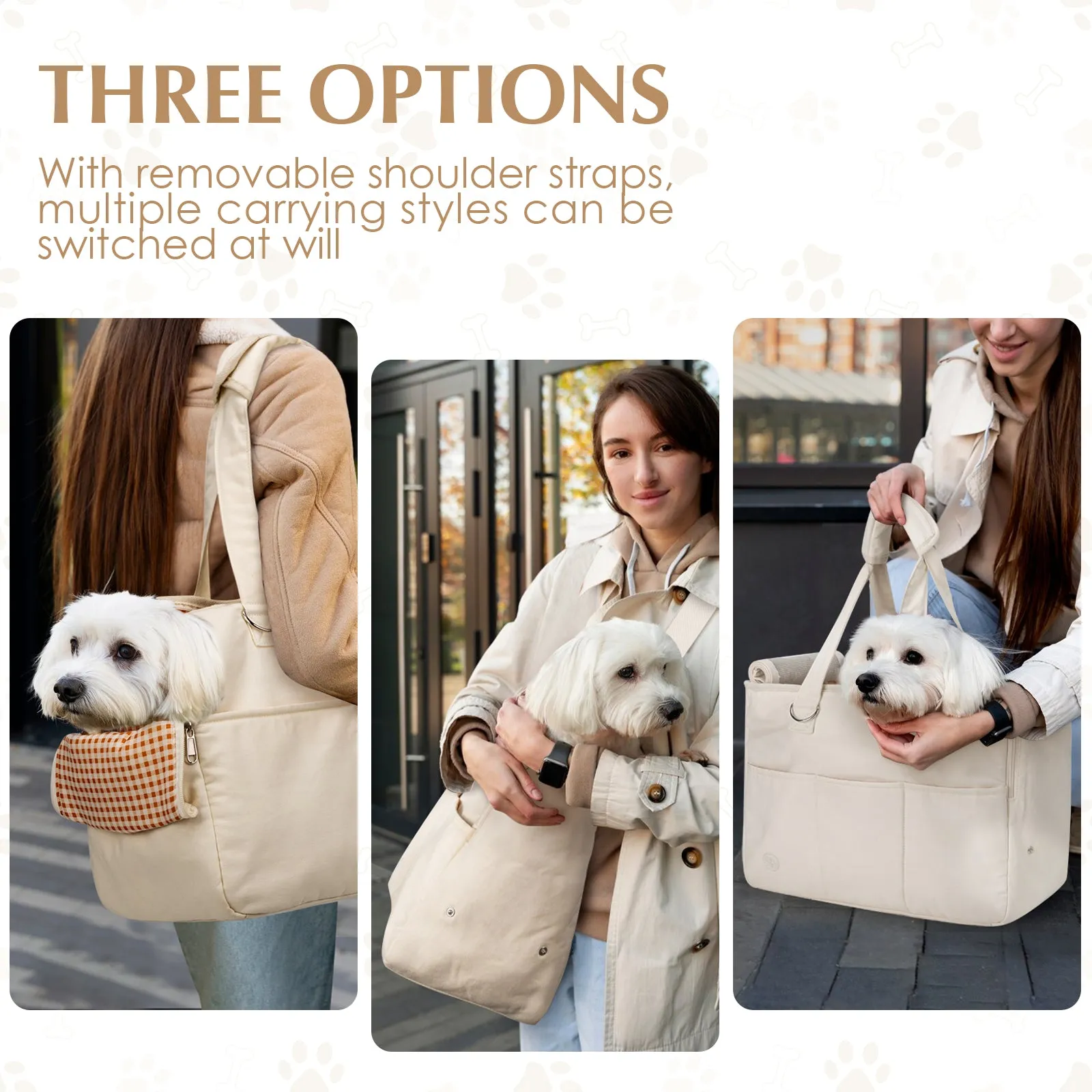 Small Dog Carriers Tote bag Dogs Portable Pet Carrier bag