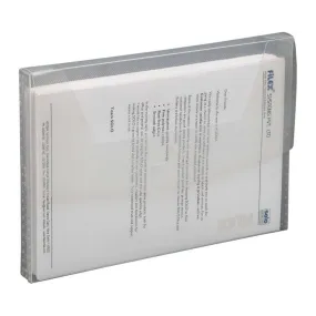 Solo Document Bag With Slot Closer Translucent White A4 DC 556