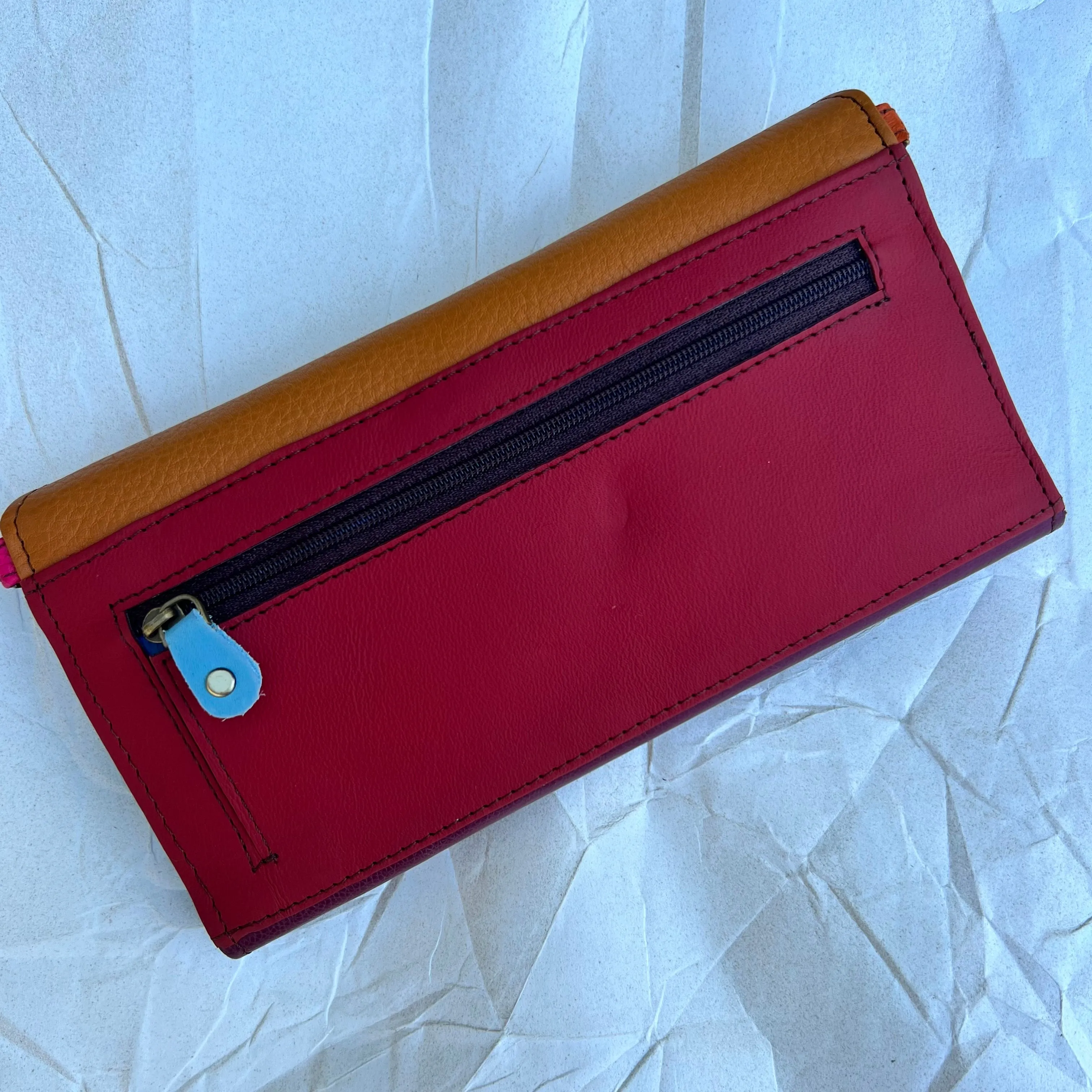 Soruka - Secret Clutch, Maroon & Mango