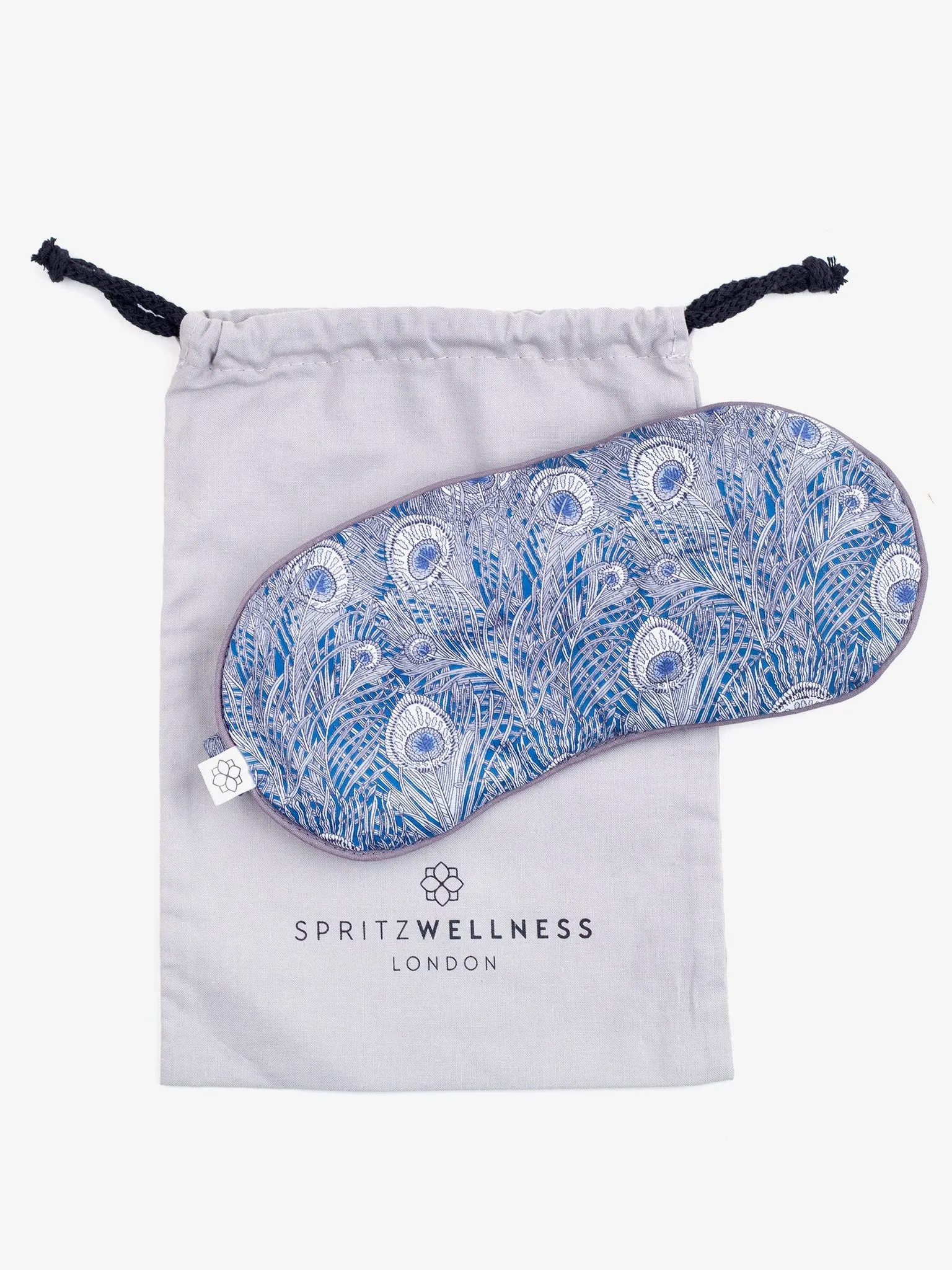 Spritz Wellness Liberty Print Aromatherapy Eye Mask -Hera Blue