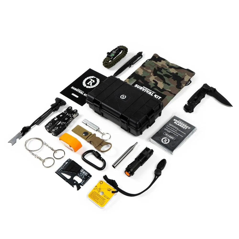 Stay Prepared Kit 17-in-1 Tool Box [WATERPROOF] OUTDOORS EDITION