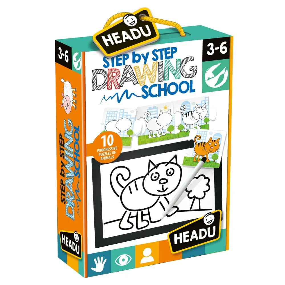 Step by Step Drawing School