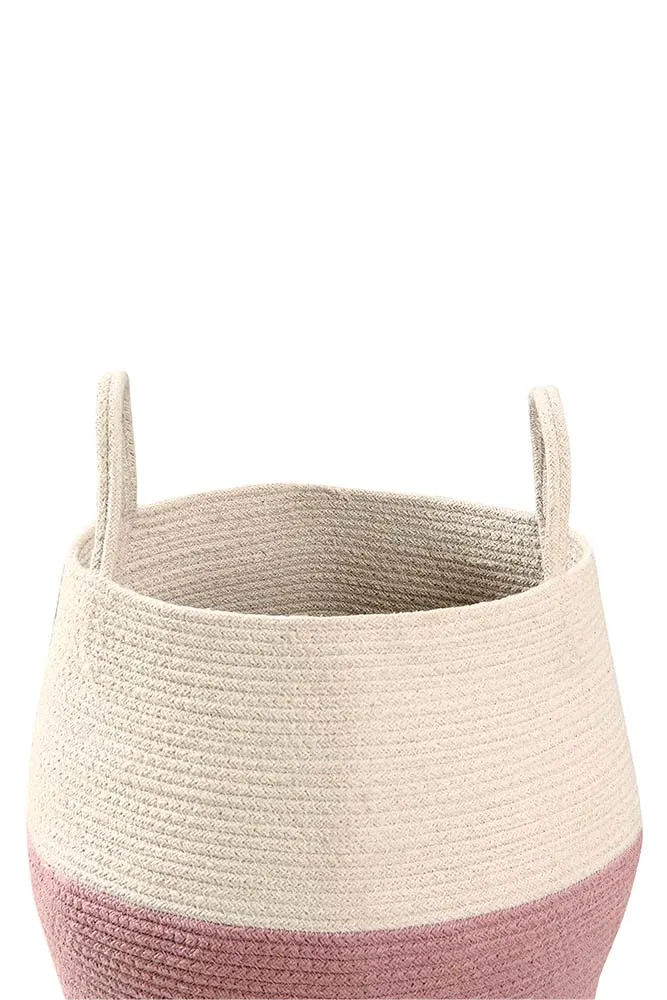 STORAGE BASKET ZOCO ASH ROSE