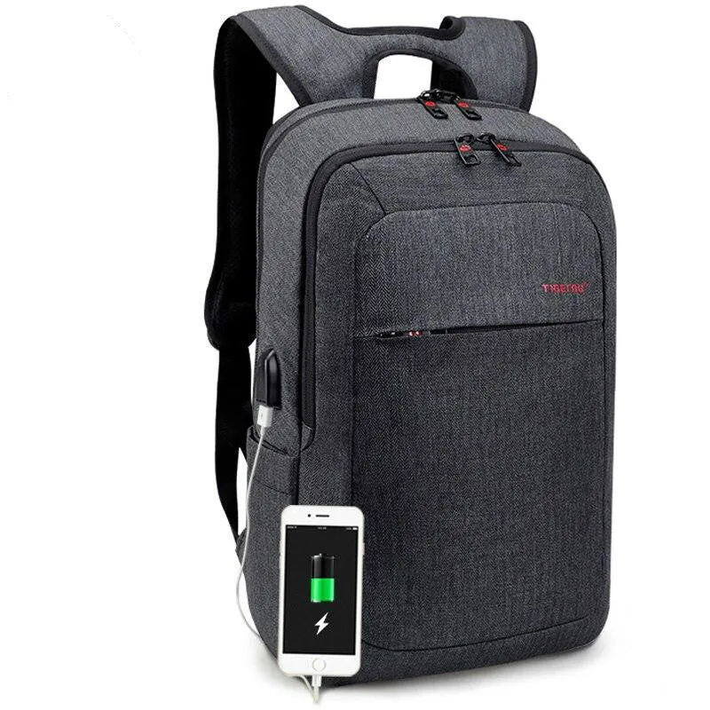 Stylish Laptop Backpacks for Ladies with Lock Anti-theft USB Charging Port 15.6inch Travel Backpack