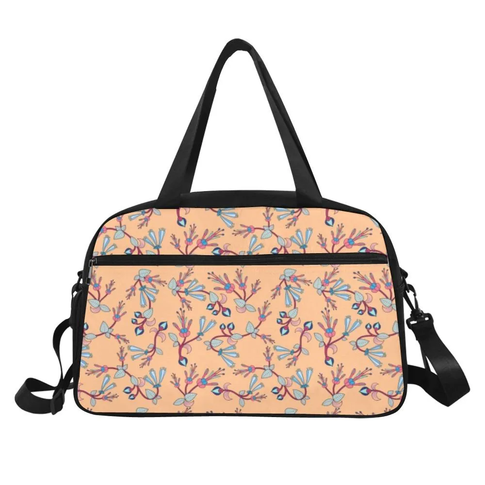 Swift Floral Peache Fitness Handbag