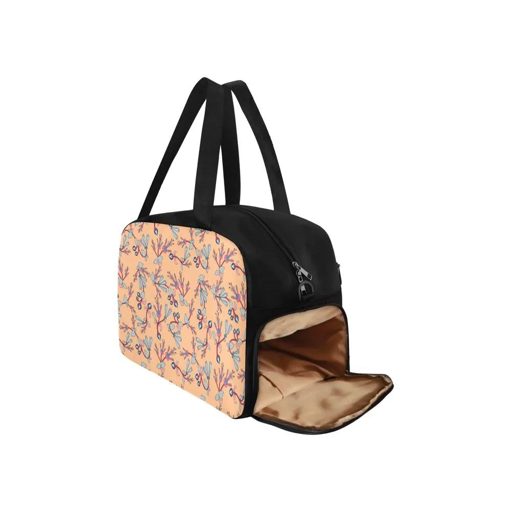 Swift Floral Peache Fitness Handbag