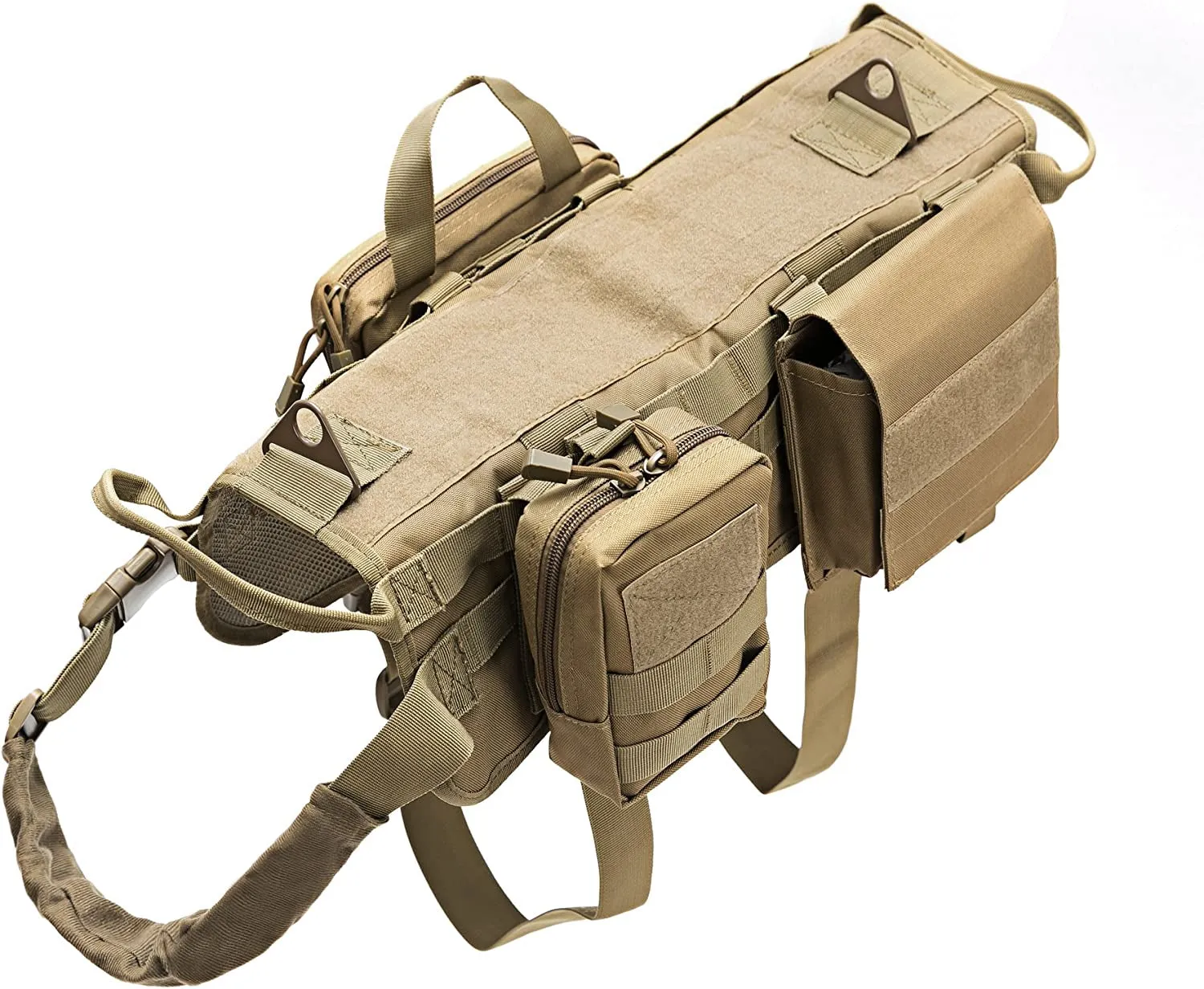 Tactical Dog Molle Vest Harness - Meet Mission Ready! 🐾🛡️