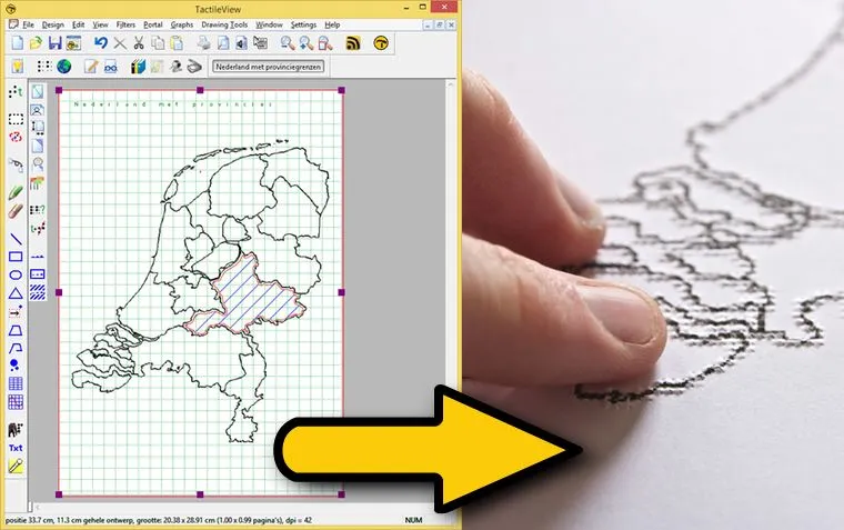 TactileView Drawing Software