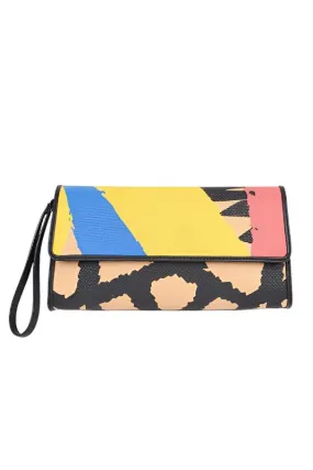 TEEK - Artsy Printed Wristlet Clutch