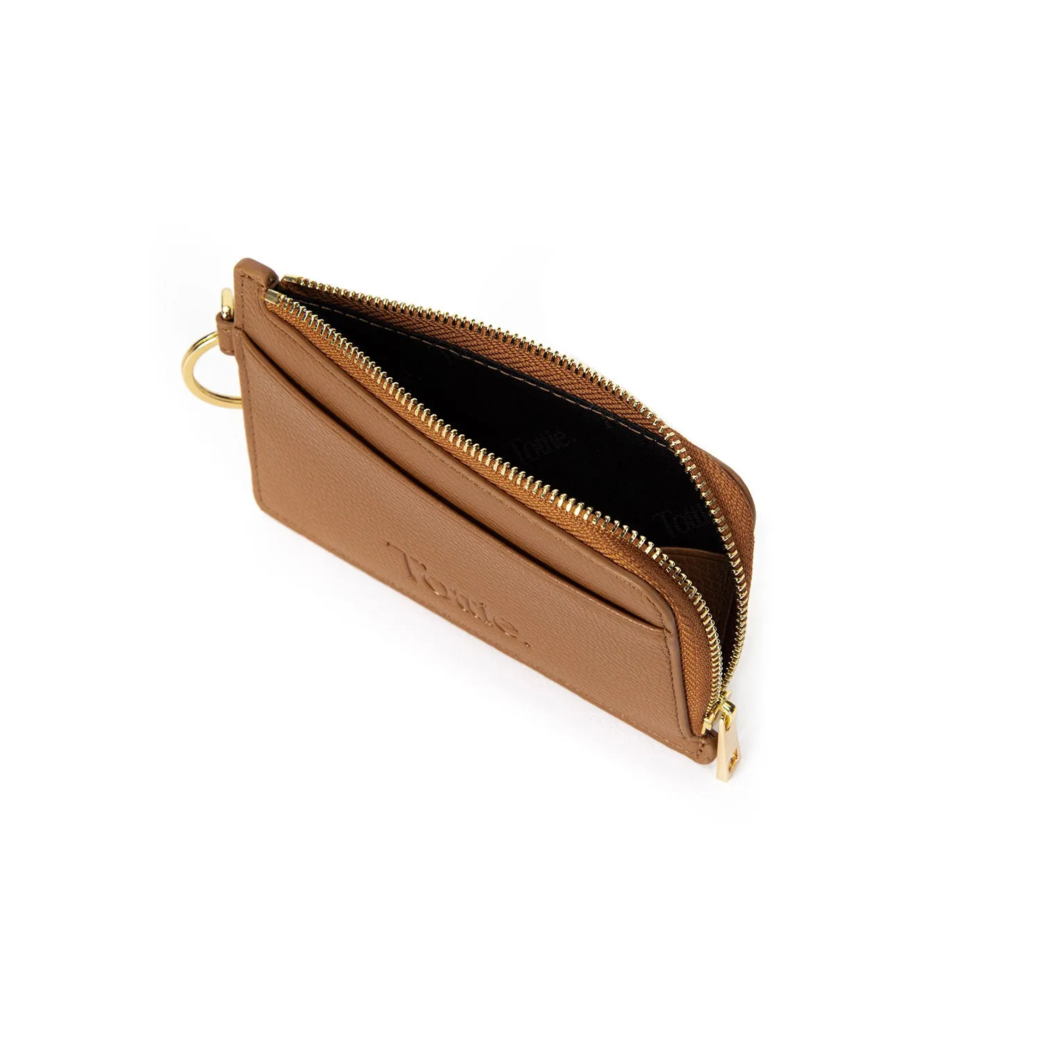 The Card Holder Wristlet Wallet (Tan)