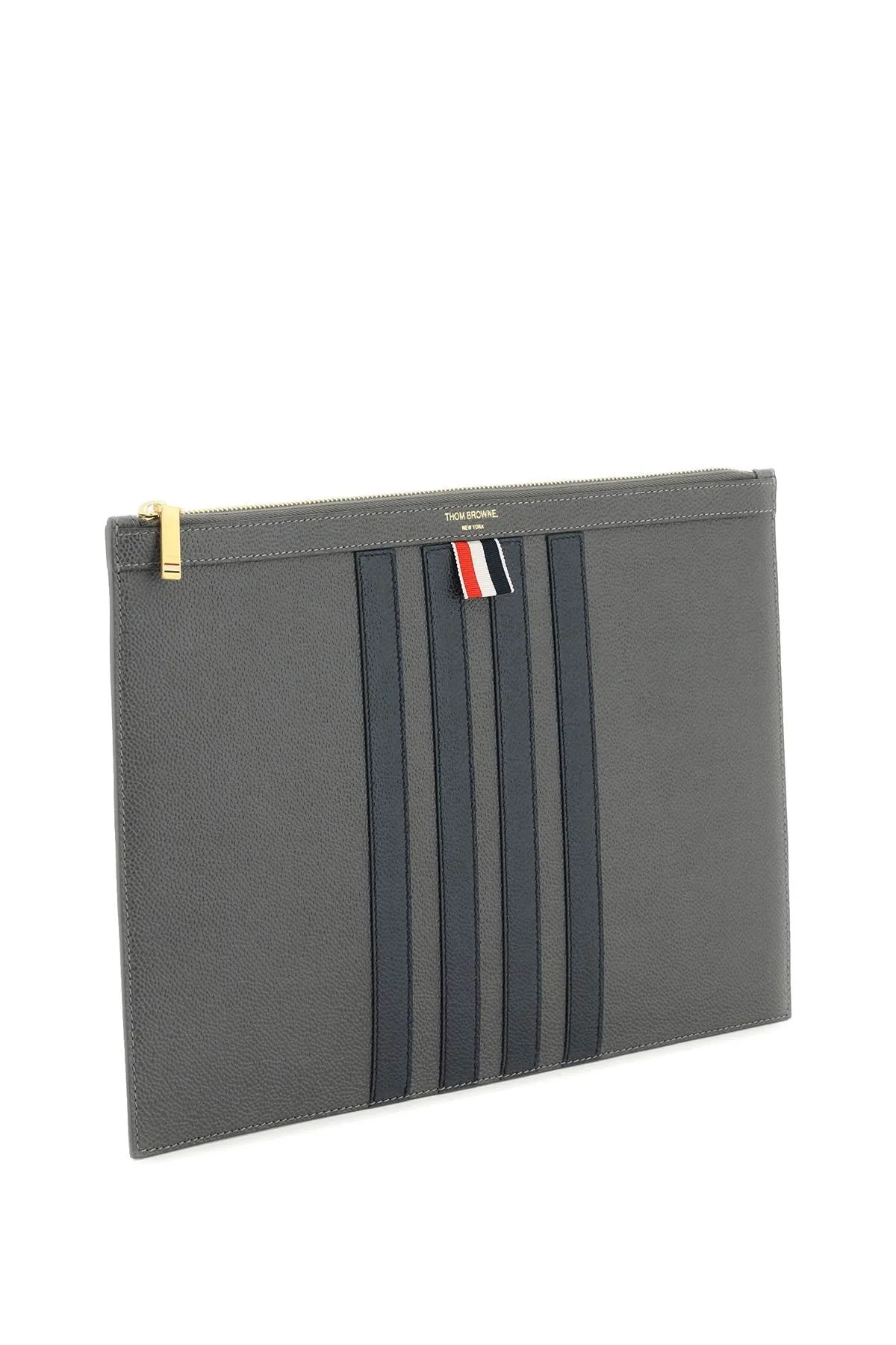 Thom browne '4-bar' pouch