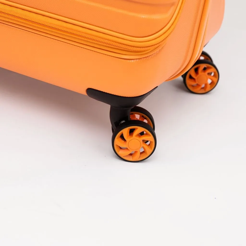 Tosca Sub Zero 2.0 3 Piece Hardsided Luggage Set - Orange