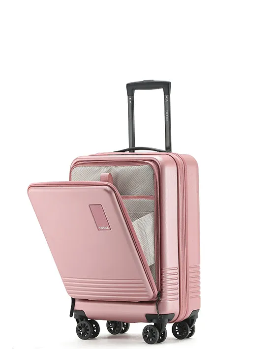 Tosca - TCA644 31in Large Horizon Lid opening Spinner - Dusty Rose