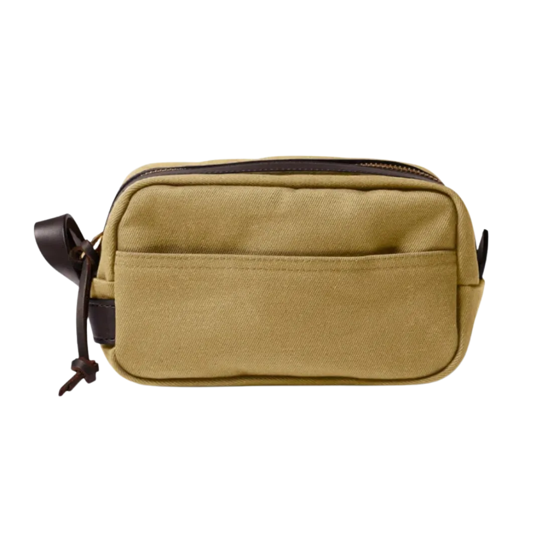 Travel Kit in Rugged Twill - Tan