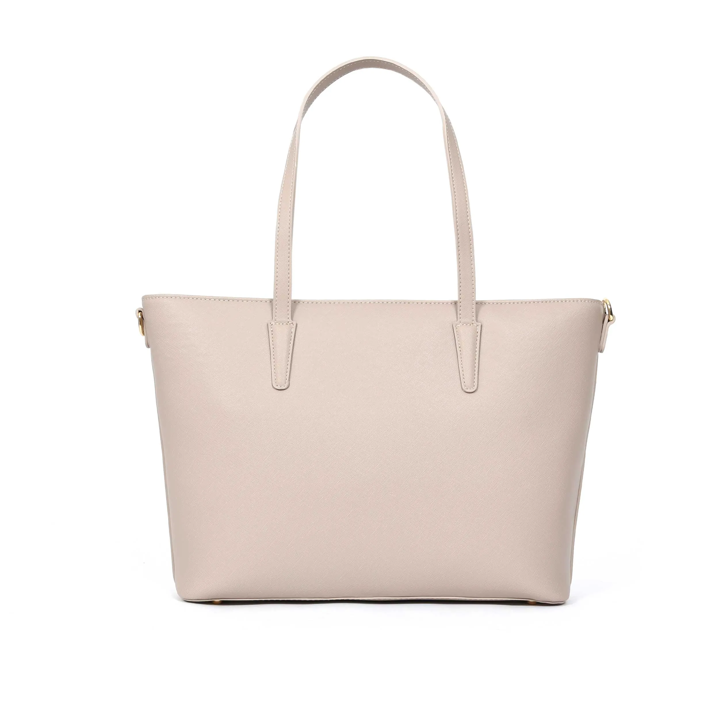 Valentino Bags Zero RE Tote Shopper Bag in Beige