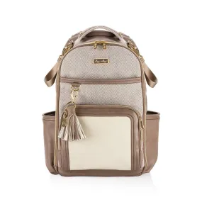 Vanilla Latte Boss Plus Backpack Diaper Bag