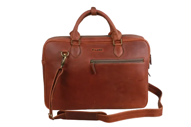 Vintage Leather Laptop Bag