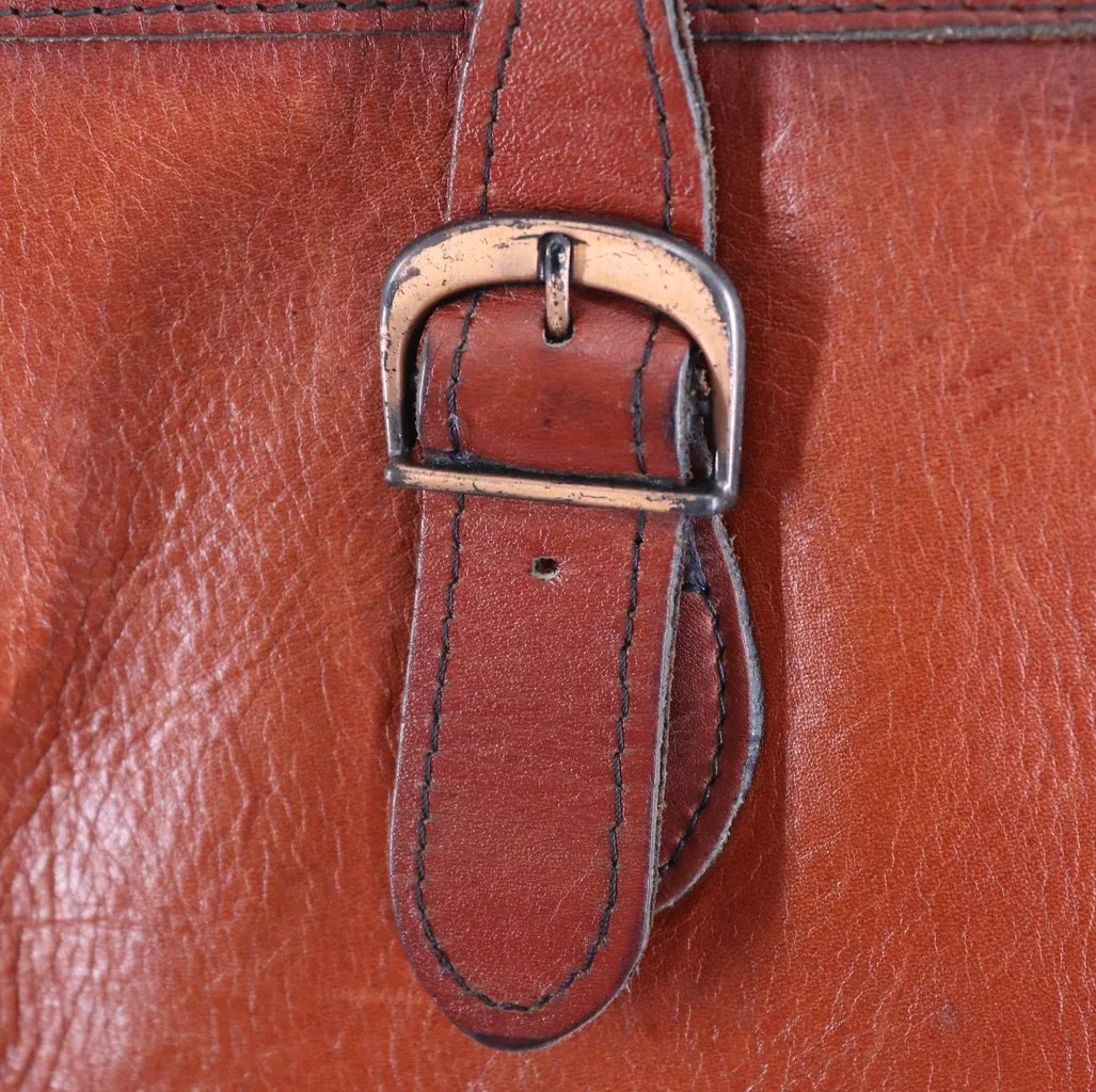 Vintage Leather Satchel Bag