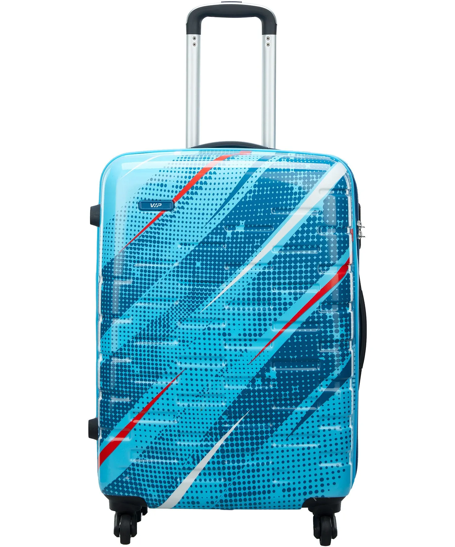 VIP Radiance Active 75cm, 4 Wheel Hard Case Trolley ,Blue, RADIANCE ACTIVE75BL