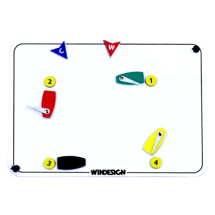 Windesign Magnetic Coaches Whiteboard 25 x 35cm