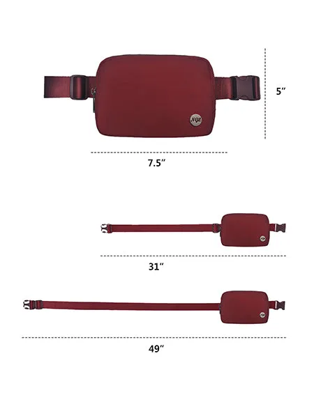 Wine NGIL Belt Bag